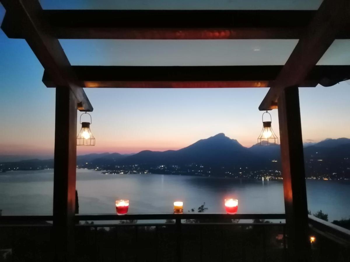 B&B Da Paolo Con Vista Lago Di Garda San Zeno di Montagna Exterior photo