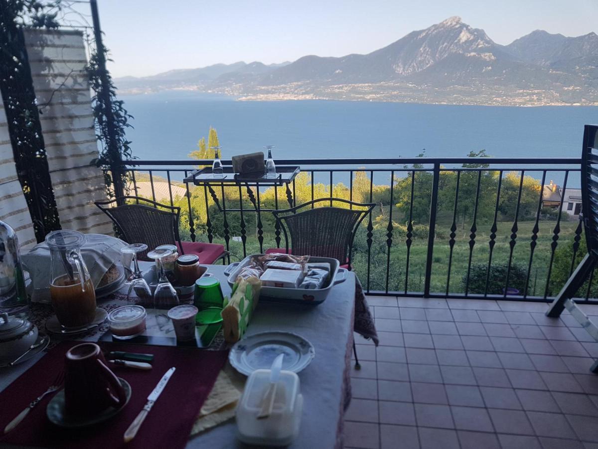 B&B Da Paolo Con Vista Lago Di Garda San Zeno di Montagna Exterior photo