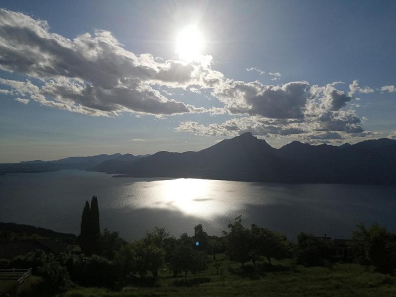 B&B Da Paolo Con Vista Lago Di Garda San Zeno di Montagna Exterior photo