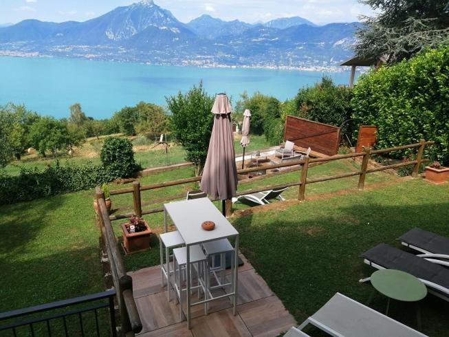 B&B Da Paolo Con Vista Lago Di Garda San Zeno di Montagna Exterior photo